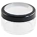 Powder Container (Buca 2), Black Rim, 30ml, Set of 2