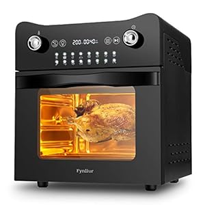 Fynllur-Air-Fryer-146L-1700W-XL-Oil-Free-Toaster-Oven-16-in-1-Oilless-Cooker-with-LED-Digital-Touchscreen-Countertop-Oven-Rotisserie-Dehydrator-Defrost-Auto-Shutoff-with-9-Accessories-and-Recipes Fynllur Air Fryer 14.6L 1700W XL Oil Free Toaster Oven 16-in-1 Oilless Cooker with LED Digital Touchscreen Countertop…