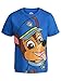 Nickelodeon Paw Patrol Marshall Rubble Rocky Chase Toddler Boys 4 Pack Graphic T-Shirts Chase, Marshall, Rubble & Rocky 3T