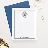Monogram Stationary Set, Personalized Stationery Set, Personalized Monogram Stationery Set, Monogrammed Stationary Set, Your Choice of Colors and Quantity