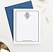 Monogram Stationary Set, Personalized Stationery Set, Personalized Monogram Stationery Set, Monogrammed Stationary Set, Your Choice of Colors and Quantity
