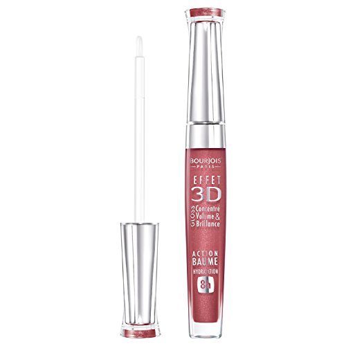 Bourjois 3d Effet Lip Gloss for Women, 03 Brun Rose Academic, 0.19 Ounce