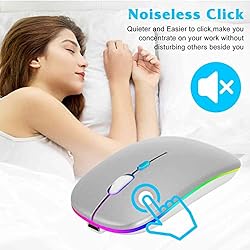 UrbanX 2.4GHz & Bluetooth Mouse, Rechargeable
