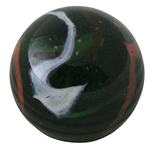 Mega Marble - Jungle Mammoth - Large 1-5/8 Inch Glass Marble with Stand