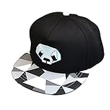 Zeroyoyo Mens Snapback Baseball Cap Geometric Panda Hip-Pop Hat