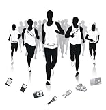 Exercise Runners Belt by Daswise®, Waterproof Phone Belts, Card Cash Holder Waist Pack with Fully Adjustable Elastic - Belt - Expandable Storage Pocket Fits Iphone6 Plus & Other Big Smartphones, Bounce-free Compact Lightweight Design, Waterproof