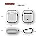 Metal Airpods Case Newest Full Protective Skin Cover Accessories Kits Compatible Airpods 1&2 Charging Case[Not for Wireless Charging Case]