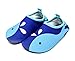 Himal Kids Water Shoes Boys Girls Toddlers Water Shoes Water Proof Socks Beach Shoes For Beach Sporting Swimming (Navy-Blue) 8.5-9.5 M US Toddler