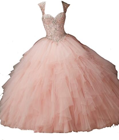 Aisha Women Appliques Lea Seydoux Vestidos Ball Gown Straps Quinceanera Dress 18