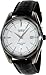 Casio Men's Core BEM121BL-7A Black Leather Quartz Watch with Silver Dial