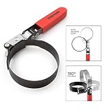 TEKTON 5868 3-3/4-Inch Flex Oil Filter Wrench