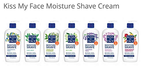 Kiss My Face Moisture Shave Shaving Cream, Key Lime Shaving Soap, 11 oz (pack of 4) - Thumbnail 3