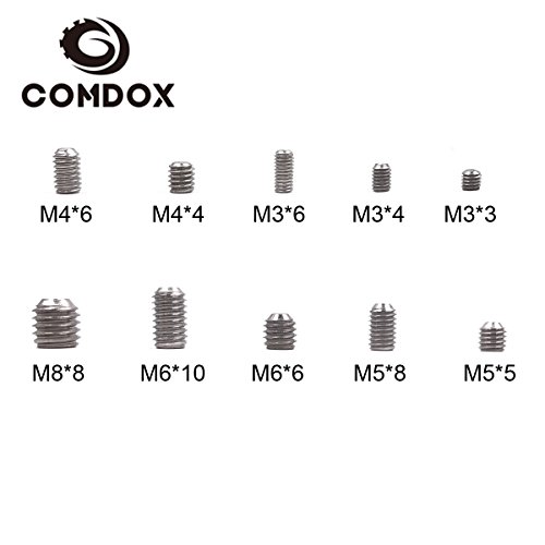 1 Comdox+300Pcs+Assortment+Internal+Stainless