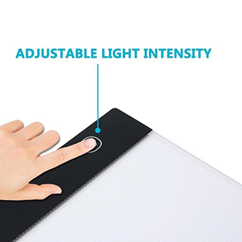 WensLTD A4 Ultra-thin Portable LED Light Box USB Power Artcraft Tracing Light Pad For Drawing
