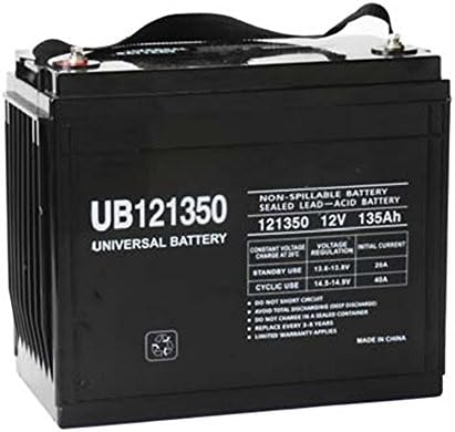 Universal Power Group UB121350 12V 135AH SLA Replacement Battery for Ritar RA12-134