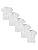 Pack De 5 T-Shirts Unis Charles Wilson - 100% Coton - Col Rond