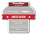 Luggage Tags Business Card Holder TUFFTAAG Travel ID Bag Tag in Gift Box Set (Red)