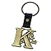 Mickey Mouse Letter K Brass Key Chain