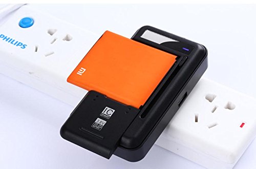 Sfmn Universal Battery Charger with USB Output Port for 3.8V High-voltage Battery of Samsung Galaxy S5 S2 S3 S4 J5, Note 4 3 2, Edge, LG Optimus G4 G3 G2 HTC (2018 Mobile Universal Battery Charger)