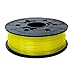 XYZprinting PLA Filament Cartridge, 600 G, Clear Yellow