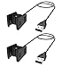 BeneStellar for Fitbit Charge 2 Charger,2-Pack 1.8ft/55cm Replacement Charging Cable for Fitbit Charge 2 Smart Watch(2-Pack 1.8ft/55cm)