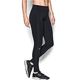Under Armour Women's ColdGear Legging, Black/Black, Large