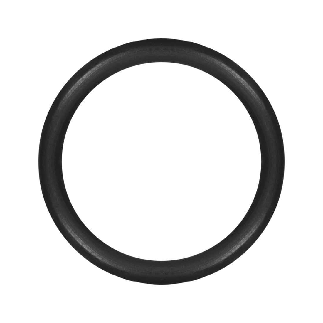 TA-VIGOR 50Pcs Nitrile Rubber O-Rings, 21mm OD 17mm ID 2mm Width Rubber Washers Spacer O-Rings Gasket kit, Metric Sealing Gasket for Hose, Faucet, Automotive, Plumbing