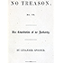 No Treason: The Constitution of No Authority (Complete Series)