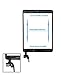 Zentop White iPad Mini 3 A1599 A1600 Touch Screen Digitizer Replacement 7.9 Inch Glass Panel with IC Chip,Home Button and Repair Tool Kit