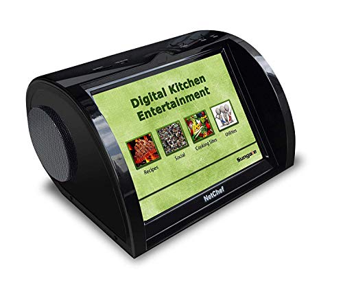 NC820, Kitchen Entertainment, Counter-top Design, Hi-Fi Speakers, Audio Book, 15K+ Radio Stations, Streaming Videos, Movies, Music, Auto Wi-Fi, Plug & Play, Social Media, Recipes, 8â€Touch Panel