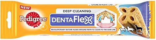 Pedigree Dentaflex Dog Treats for Large Breed Dogs - The New Addition to the Dentastix Range! (Maxi (25kg+)) 120 grammes