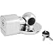 Master Lock 377KA Trailer Hitch Lock, Fits 1-7/8 in., 2 in., and Most 2-5/16 in. Trailer Couplers, Chrome primary
