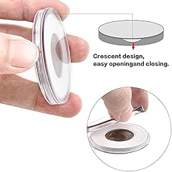 FULLCASE 168 Pieces 46mm Coin Capsules with Foam