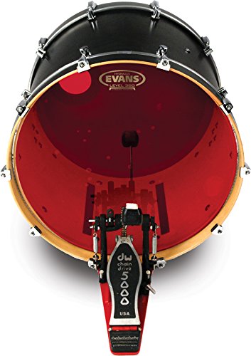 Evans Hydraulic Red Bass Drum Head, 20"