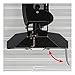 CURT 16025 Replacement Chevrolet Silverado, GMC Sierra 2500, 3500 HD Puck System 5th Wheel Legs, 25,000 lbs, Hitch Head Required