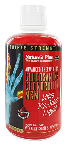 Nature's Plus - Triple Strength Glucosamine Chondroitin MSM Mixed Berry - 30 oz.