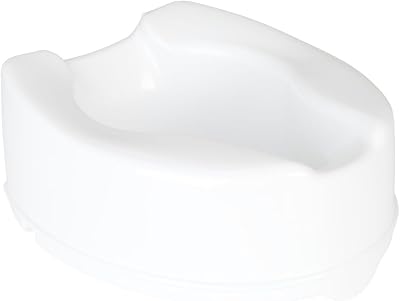 Homecraft Savanah Raised Toilet Seat Elongated 150 mm White