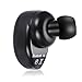 [#1 New Version] PChero Mini Smallest Invisible Wireless Bluetooth Headphone Earbud with Mic for Smartphones, Greater Sound Quality than S530 Earbud - [Black]