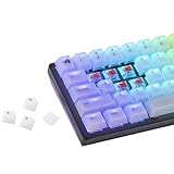 Glorious Polychroma Keycaps: Clear for RGB Shine