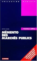 Mémento des marchés publics