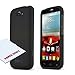 Alcatel One Touch Fierce 2 Case, [Black] Slim Grip Rubberized Hard Plastic Case for Alcatel One Touch Fierce 2 (2014)