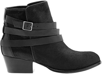 black calf hair boots