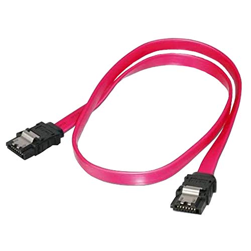 Premium Cord Data Cable SATA 1.5/3.0 GBits/S/Metal Latch / 1.0 m