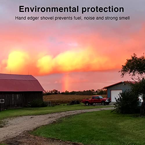 Lawn Edger Tool, Manual Grass Edger Long Handle 40 inch