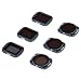 Lens Filters Compatible with OSMO Pocket 1 and Pocket 2 4K Gimbal Handheld Camera Lens Set, Multi Coated Filters Pack Accessories (6 Pack) ND4, ND8, ND16, ND4/CPL, ND8/CPL, ND16/CPL