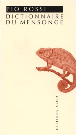 Download Dictionnaire du mensonge