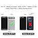 J&D Compatible for Samsung Galaxy J3 Emerge/J3 2017/J3 Prime/Amp Prime 2/Express Prime 2 Glass Screen Protector (3-Pack), Not Full Coverage, Tempered Glass HD Clear Ballistic Glass Screen Protector