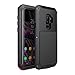 Mangix Galaxy S9 + / Plus Case,Bixby Button Shockproof Aluminum Metal Bumper Super Shake Silicone Fully Body Protection for Samsung Galaxy S9+/ Plus(Black)