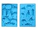 Wocuz Penguins Sea Creature Whale Fish Shape Ice Mold Bake Chocolate Tray