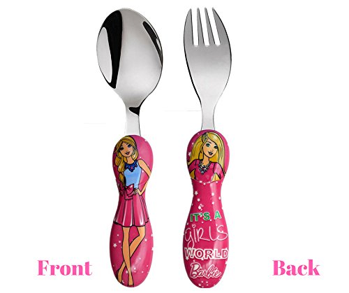 barbie cutlery